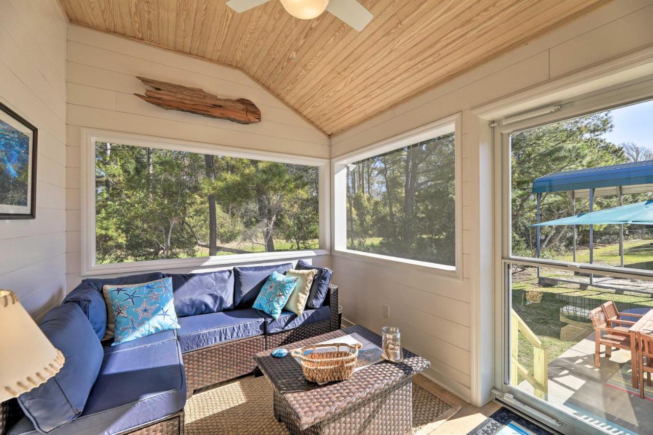 Beaufort Pad With Patio 3 Blocks To Waterfront! 외부 사진